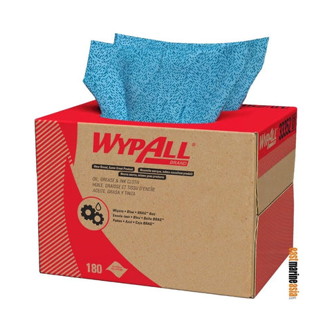 Wypall 33352 Oil, Grease & Ink Disposable Cloths / Wipes