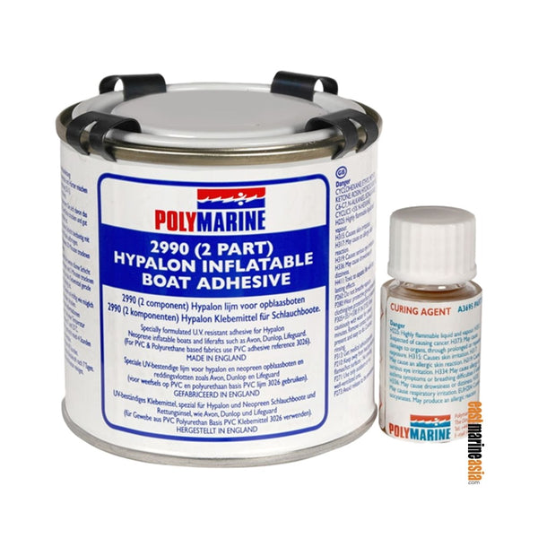 Polymarine 2 Part Hypalon Inflatable Boat Adhesive