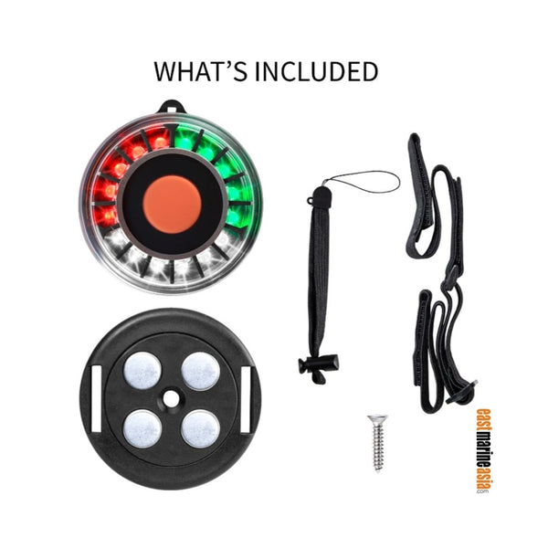 Navisafe Navilight Tricolor Navigation Light with Magnetic Base