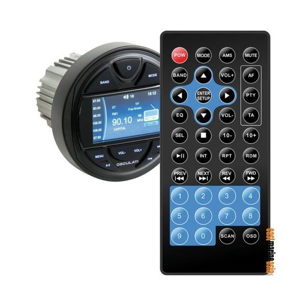 Osculati M3-TFT Bluetooth/USB/MP3/FM/DAB Stereo System