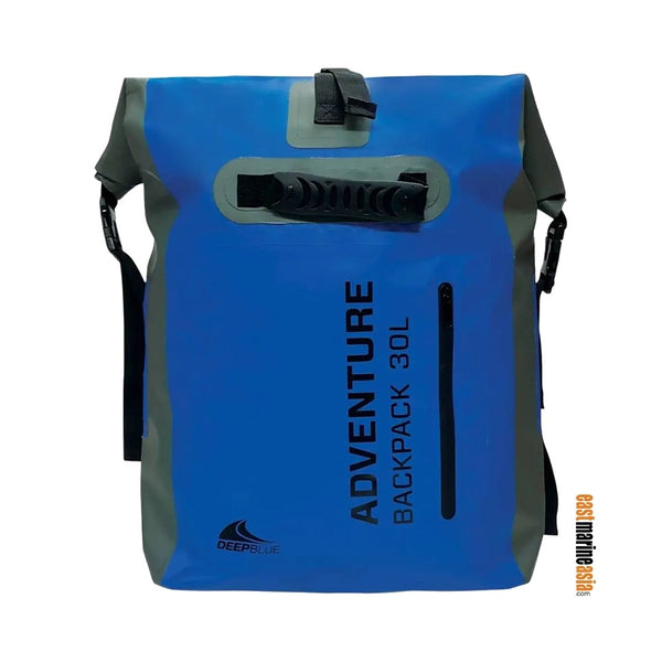 Deep Blue Adventure Dry Backpack - 30 L