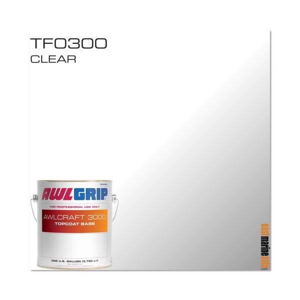 Awlcraft 3000 High Gloss Acrylic Urethane Topcoat - Clear