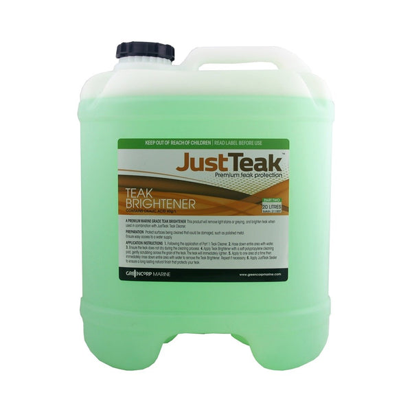 JustTeak Teak Brightener (Part B)