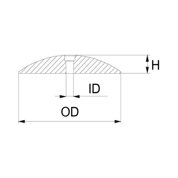 Martyr Rudder / Trim Tab Anode - Zinc