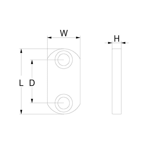 Martyr SGVT695 Hull Anode - Zinc