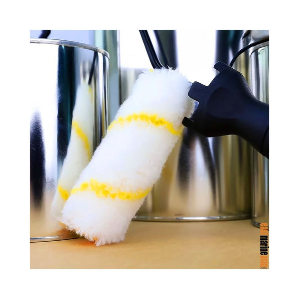 Indy Tools 4" Fabric Roller Cover (Yellow Line)