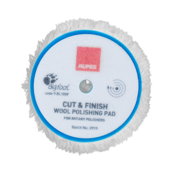 Rupes BigFoot Wool Polishing Pads for Rotary Polishers