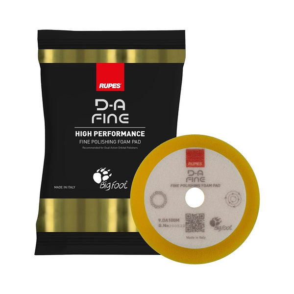 Rupes Bigfoot 80 - 100 mm D-A High Performance Polishing Pads for Random Orbital and Gear Driven Polishers