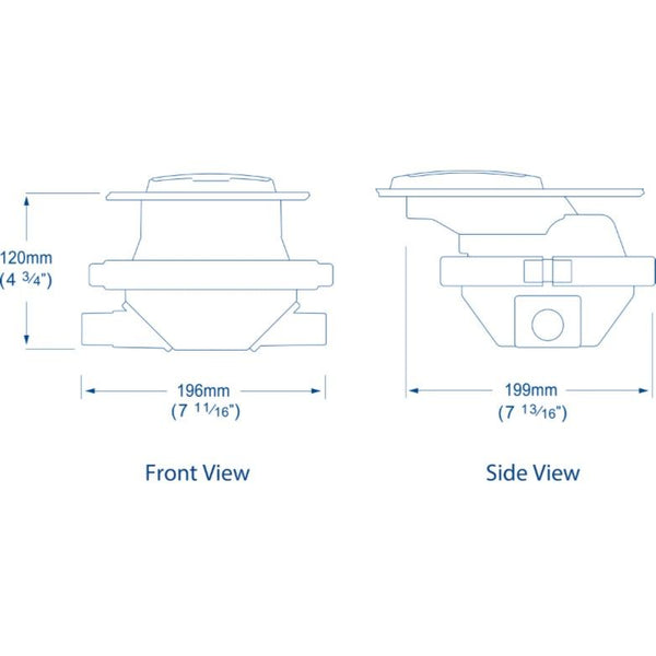 Whale BP0350 Compac 50 Underdeck Manual Bilge Pump