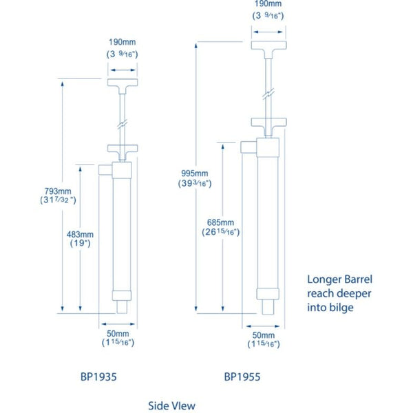 Whale Easybailer Portable Pump - Neoprene