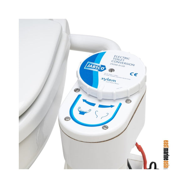 Jabsco 29200-0120 12 VDC Manual Toilet to Electric Conversion Kit