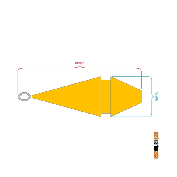 Osculati Heavy Tug High-Efficiency Dual-Cone Drogue (Sea Anchor)