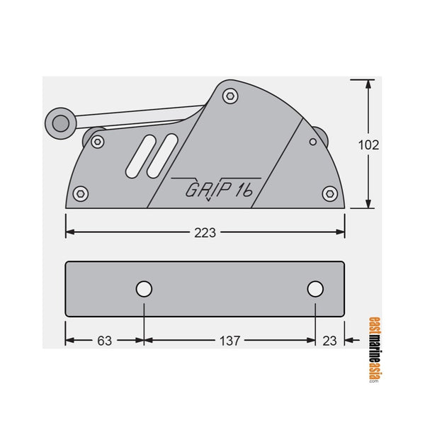 Antal V-Grip Maxi Clutch - Single
