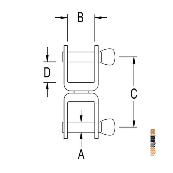 Ronstan Two-way Link