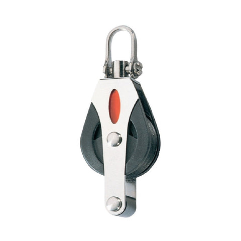 Ronstan Series 30 BB Single Utility Block - Becket, Swivel Shackle Head